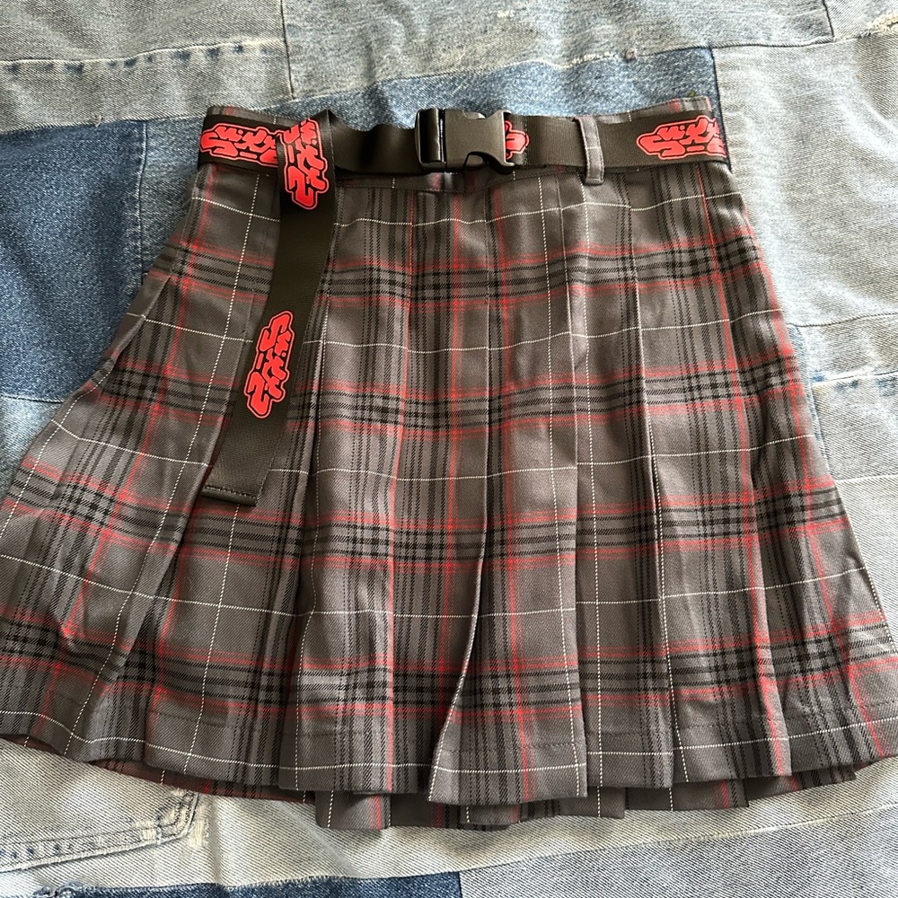 Plaid Skirt Swixxz